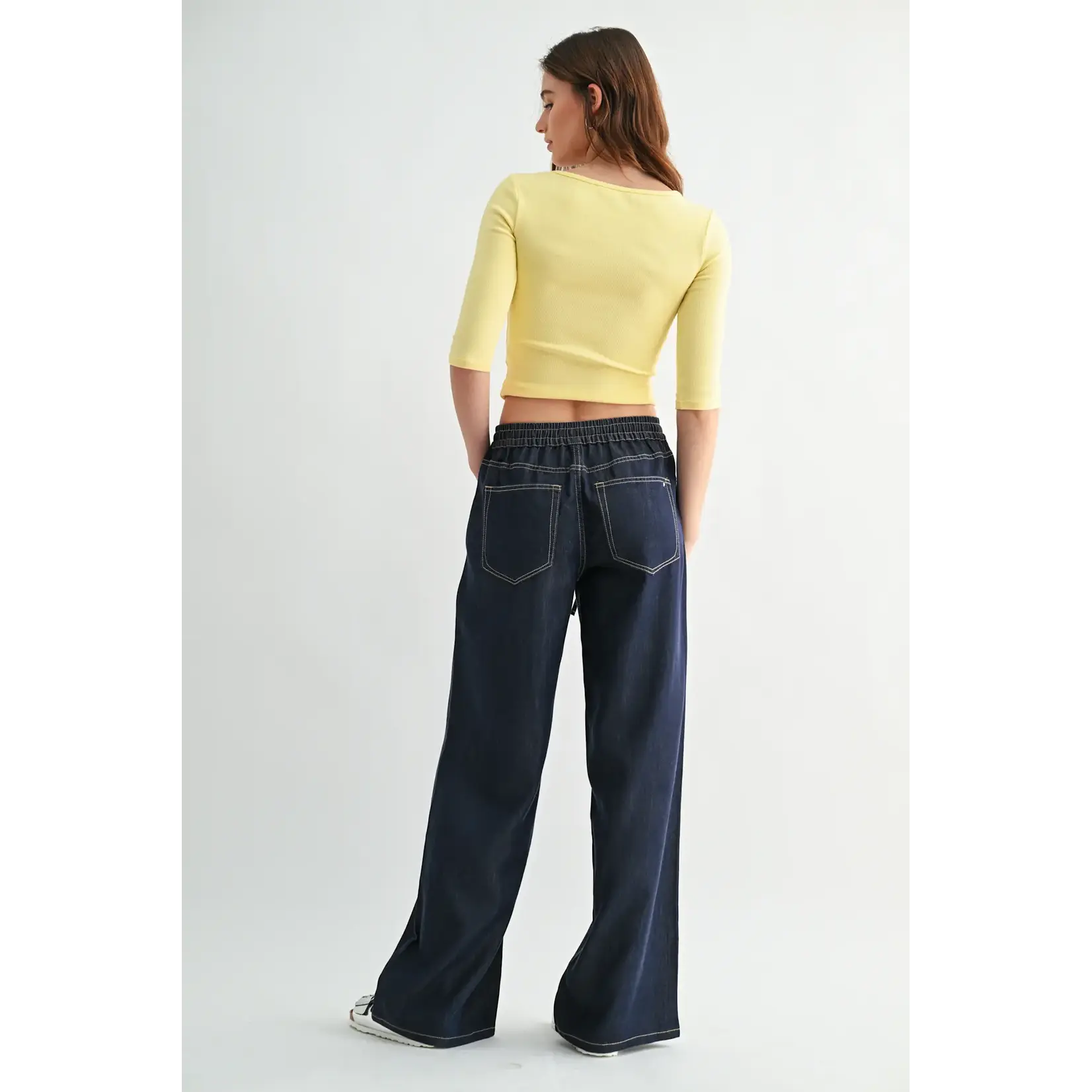 SHANNON HIGH RISE WIDE JOGGER