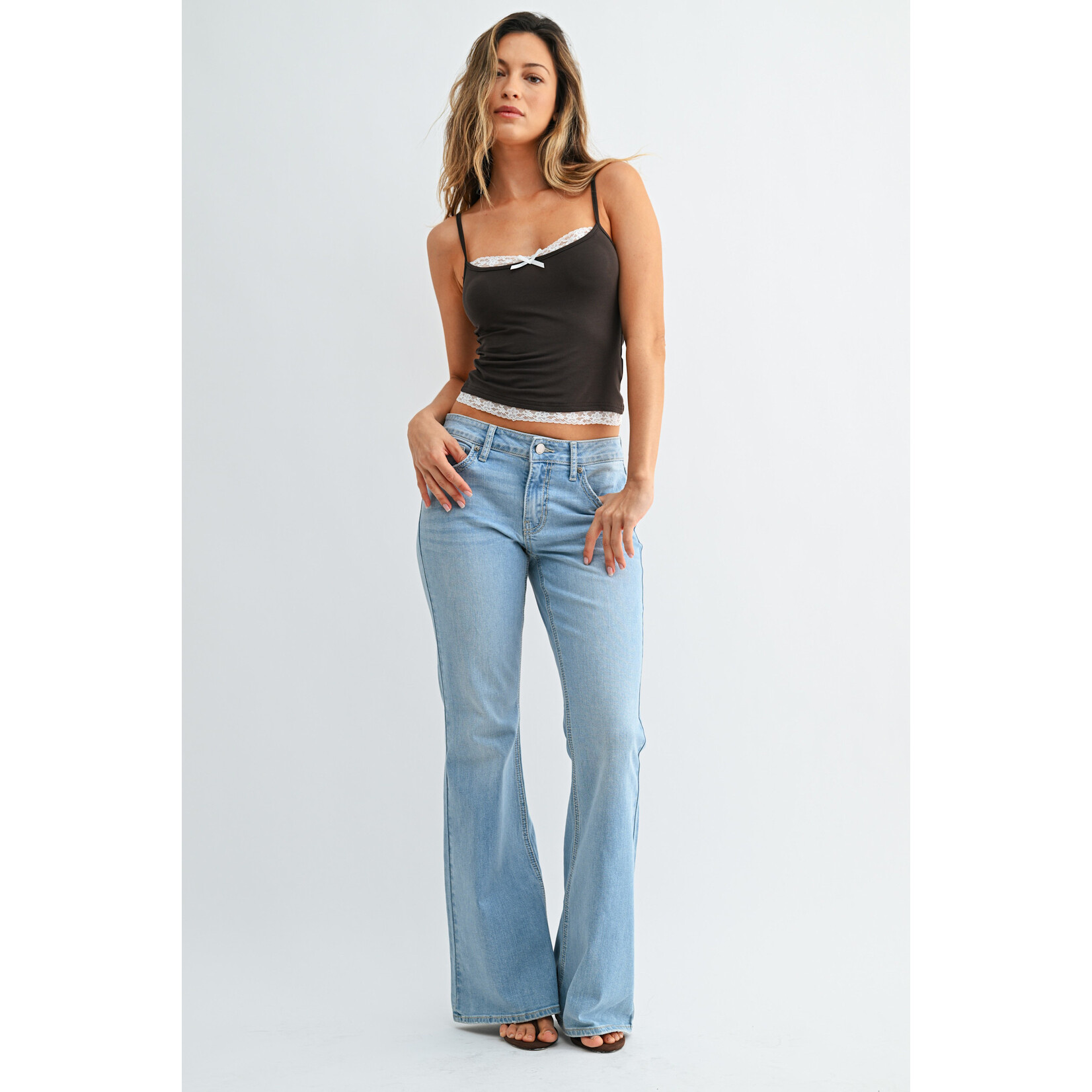 LOW RISE WESTERN BOOTCUT JEAN