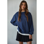 ALWAYS ON CREW TWOFER PULLOVER