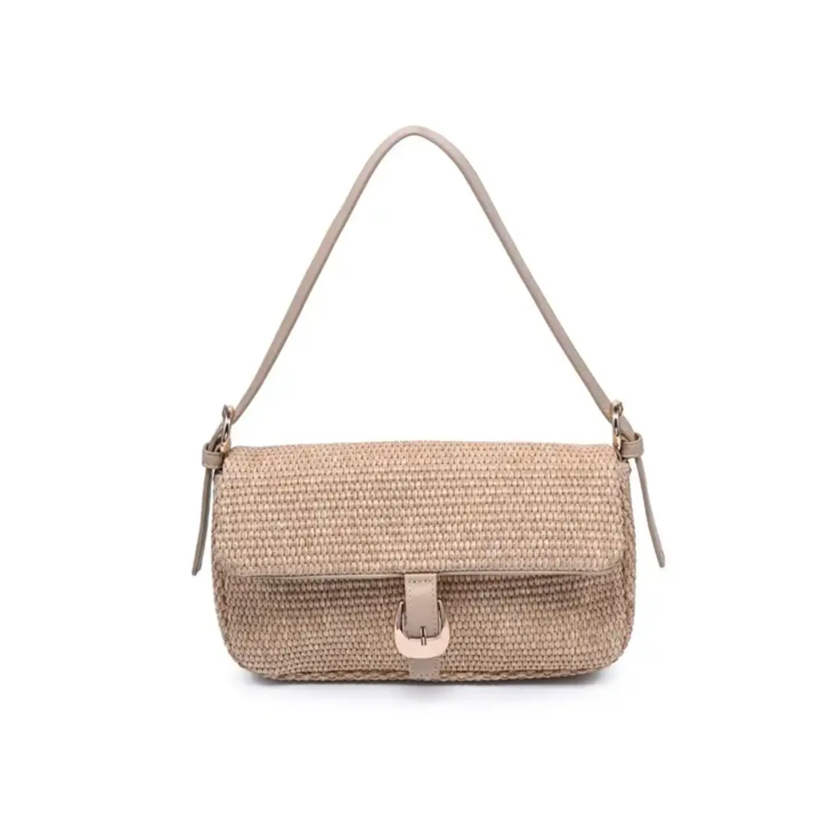 GLORIA STRAW CROSSBODY