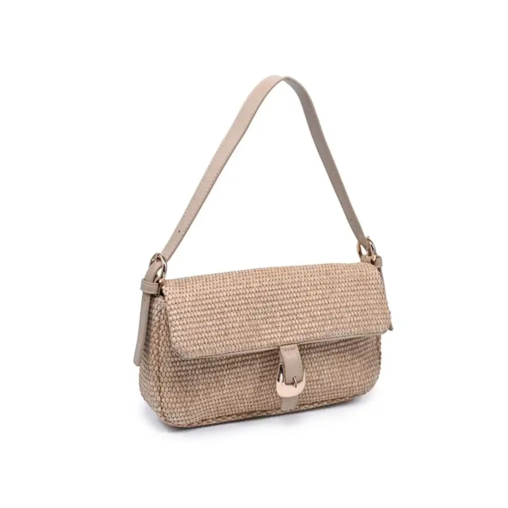 GLORIA STRAW CROSSBODY