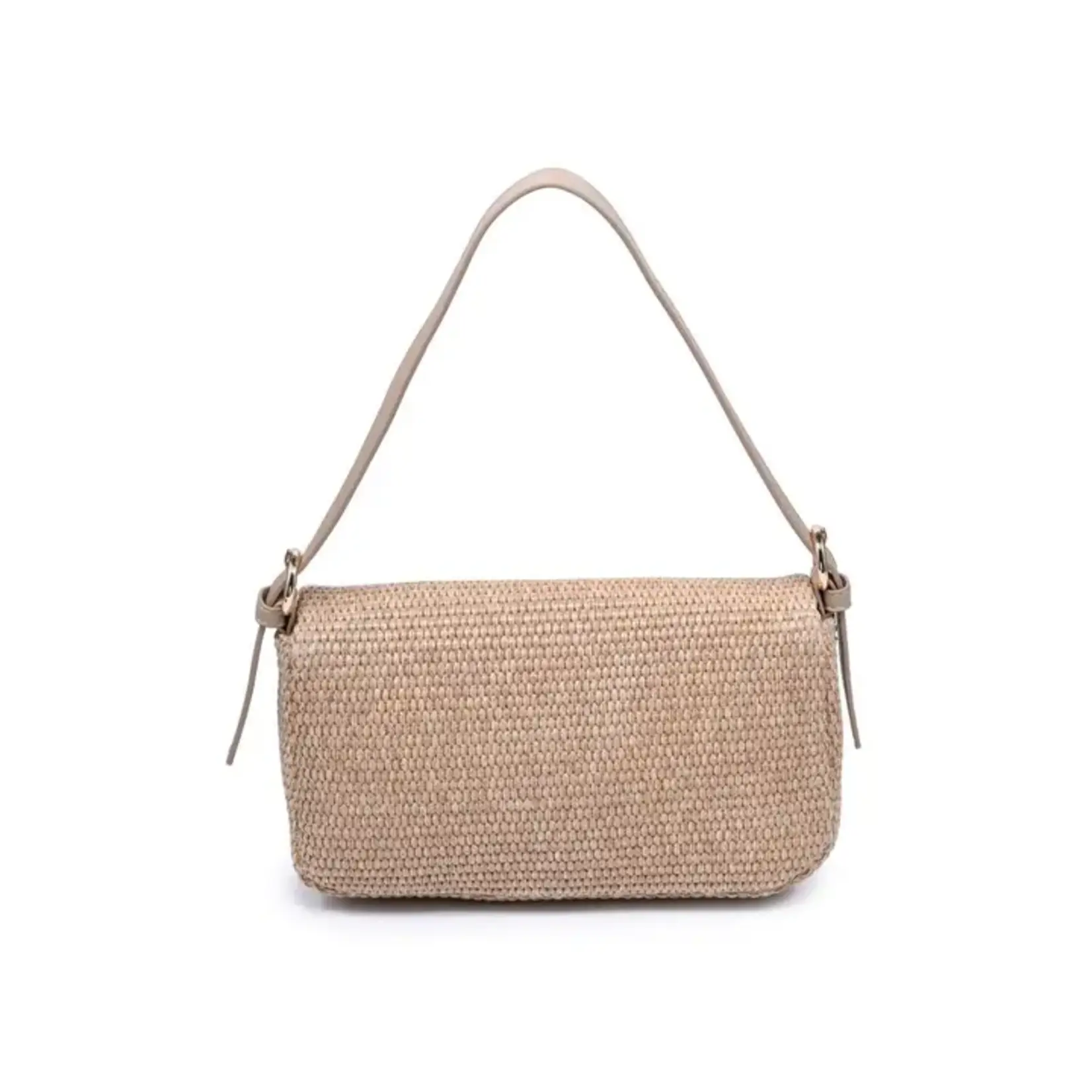 GLORIA STRAW CROSSBODY