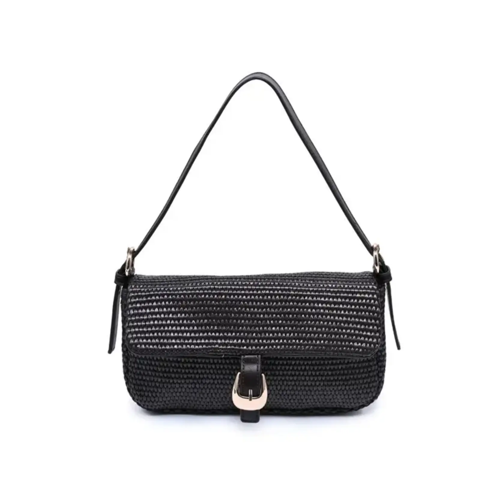 GLORIA STRAW CROSSBODY