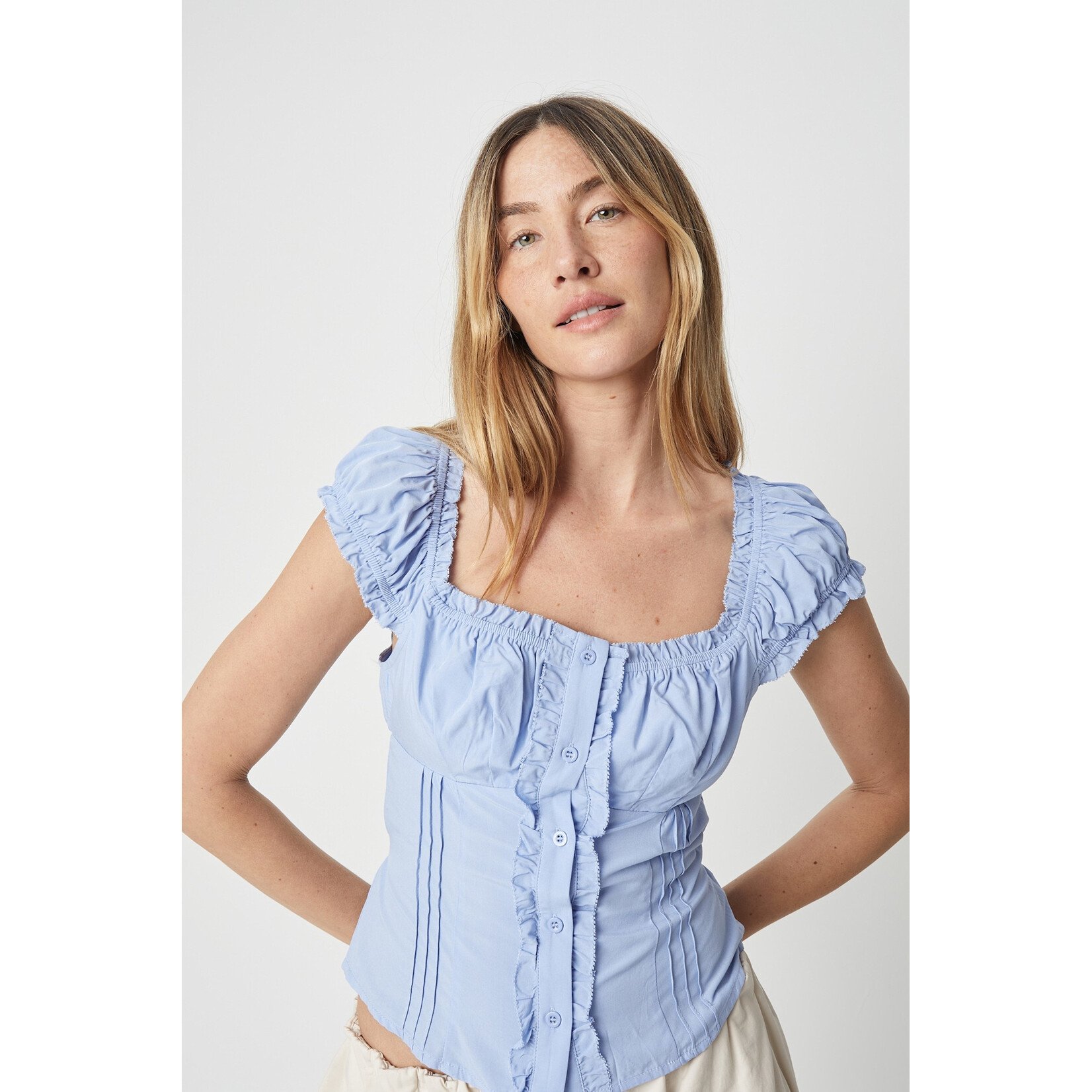 AVAILABLE IN BLUE & WHITE