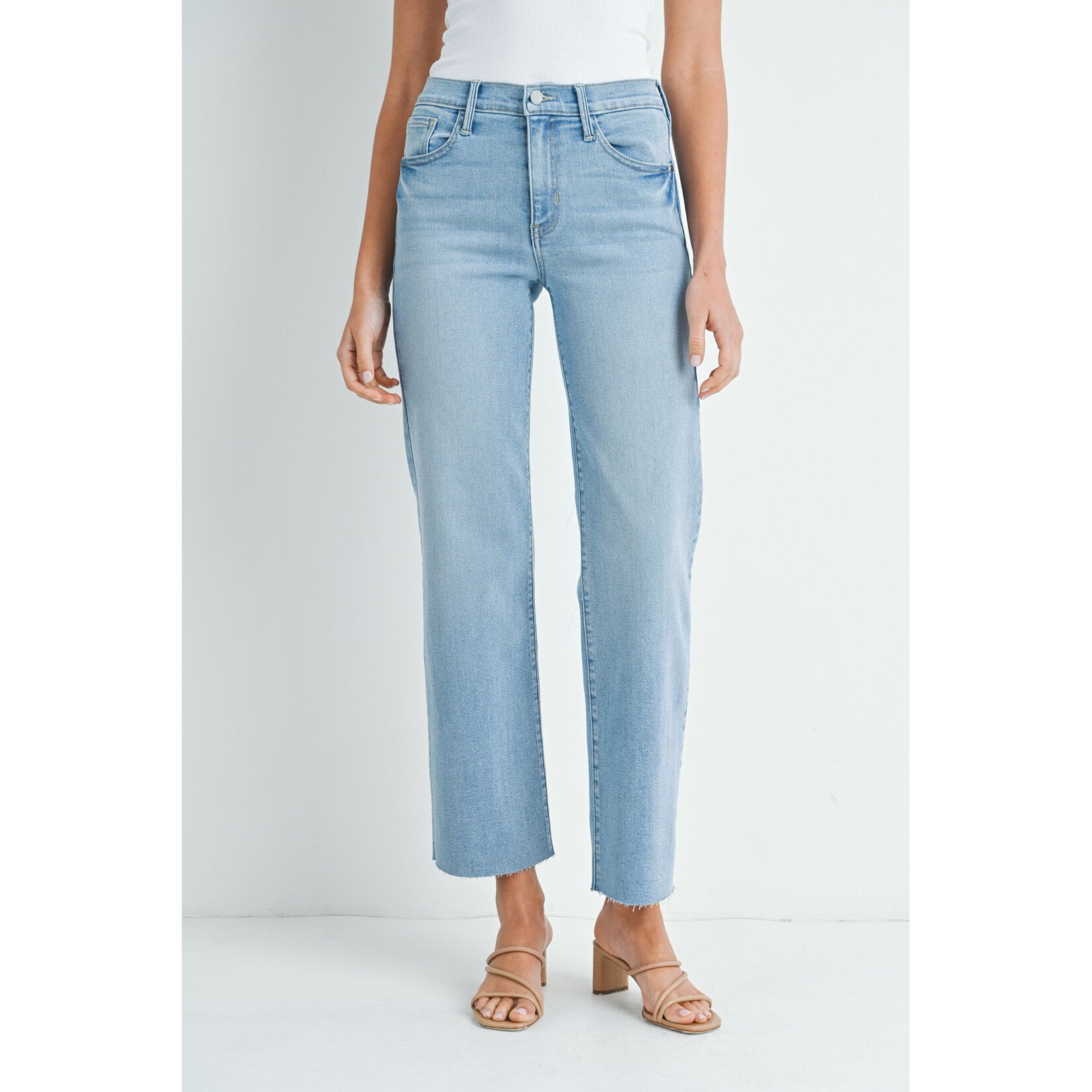 SLIM PALAZZO JEANS