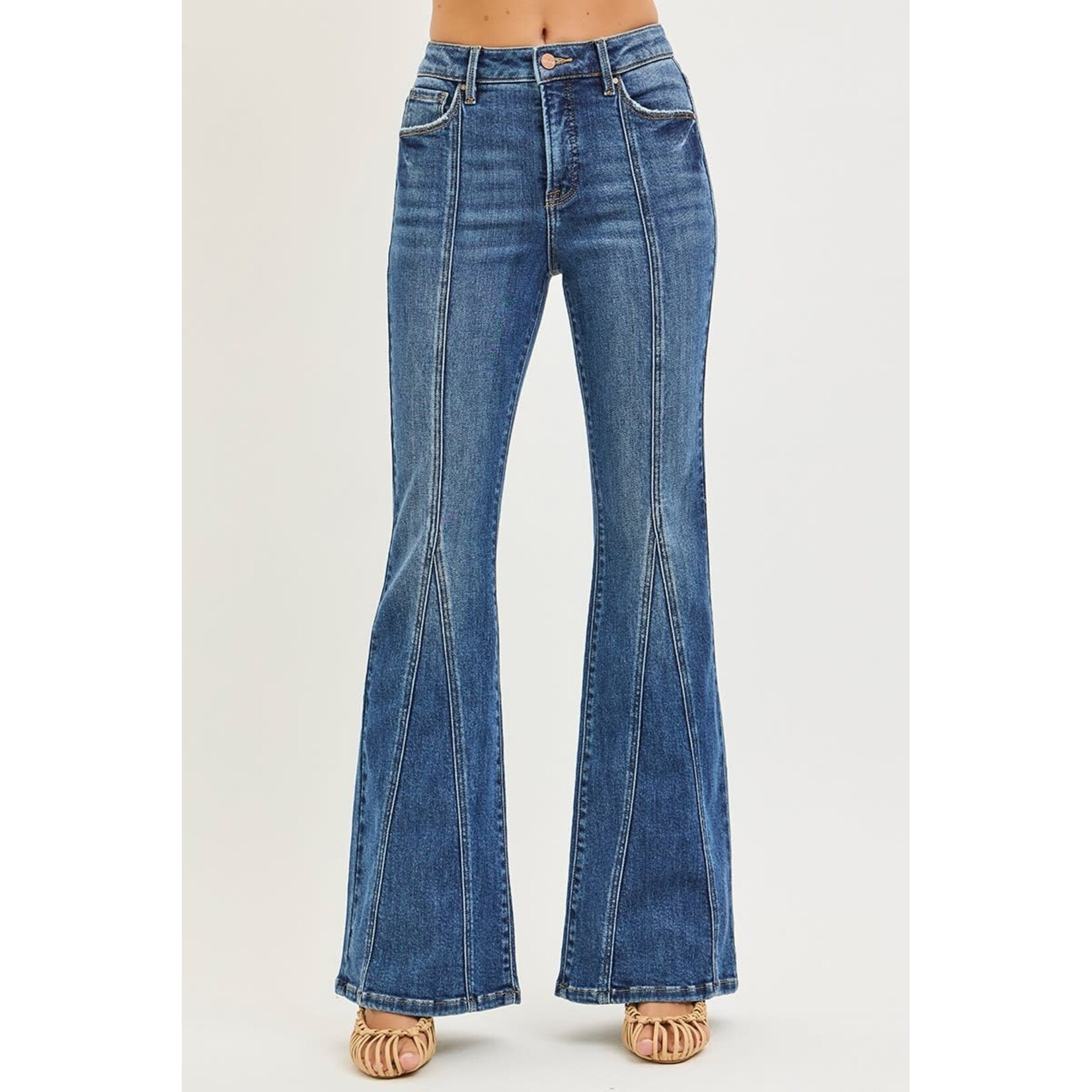 HIGH RISE FLARE W/FRONT SEAM DETAIL