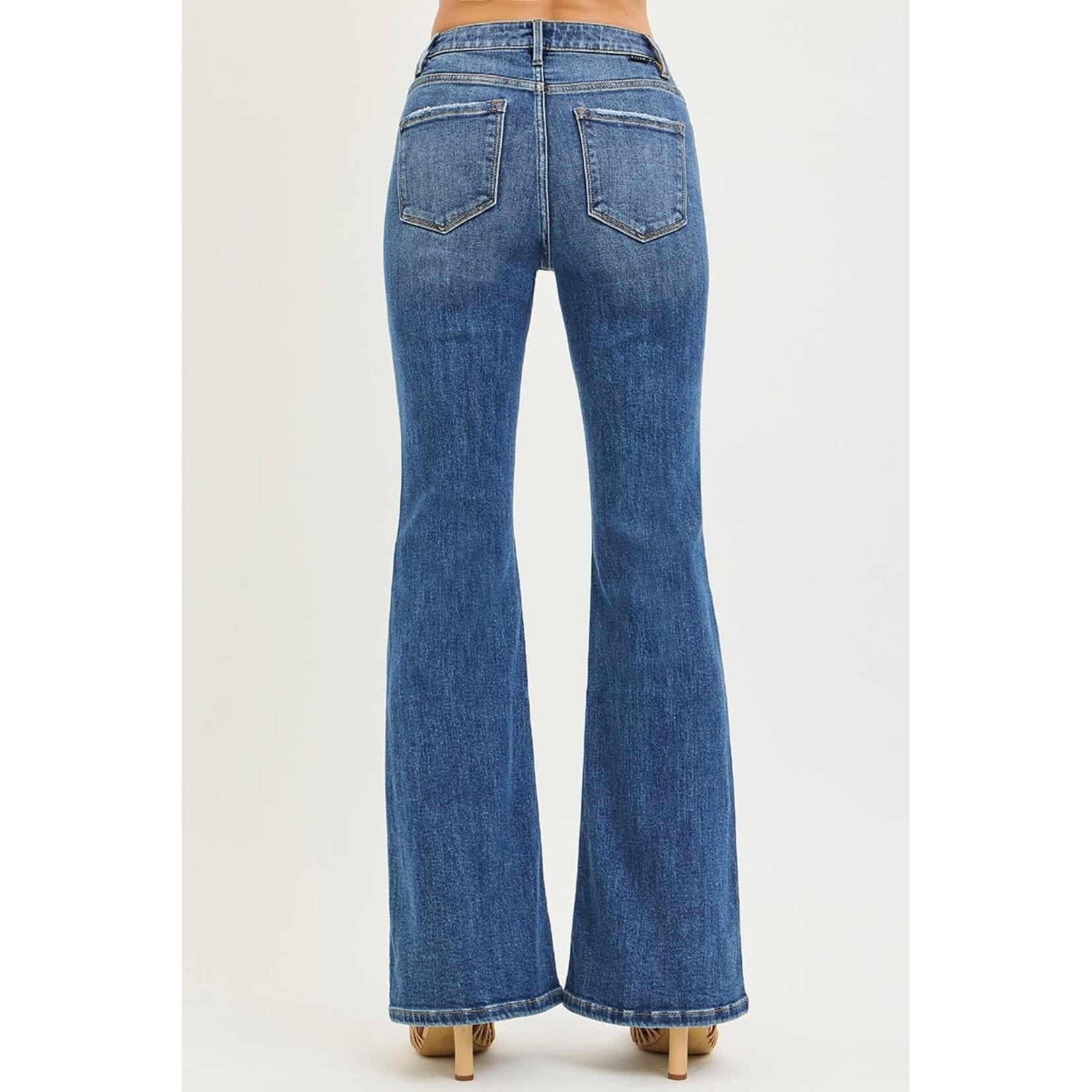 HIGH RISE FLARE W/FRONT SEAM DETAIL