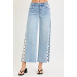 HIGH RISE CROP WIDE JEAN