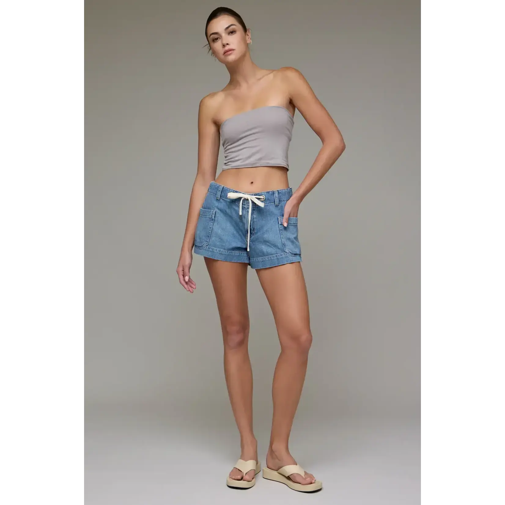HIDDEN DRAWSTRING SUPER SOFT SHORTS