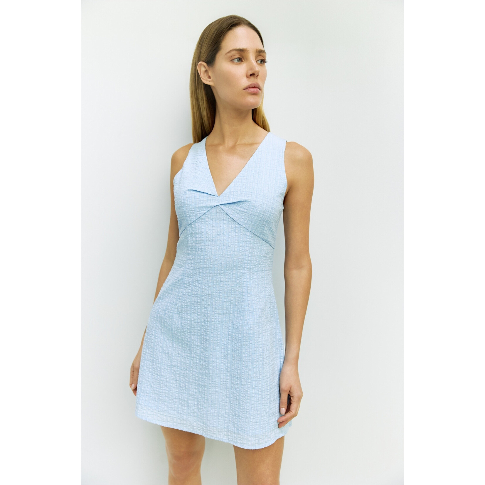 THE RYLEE DRESS IN BLUE
