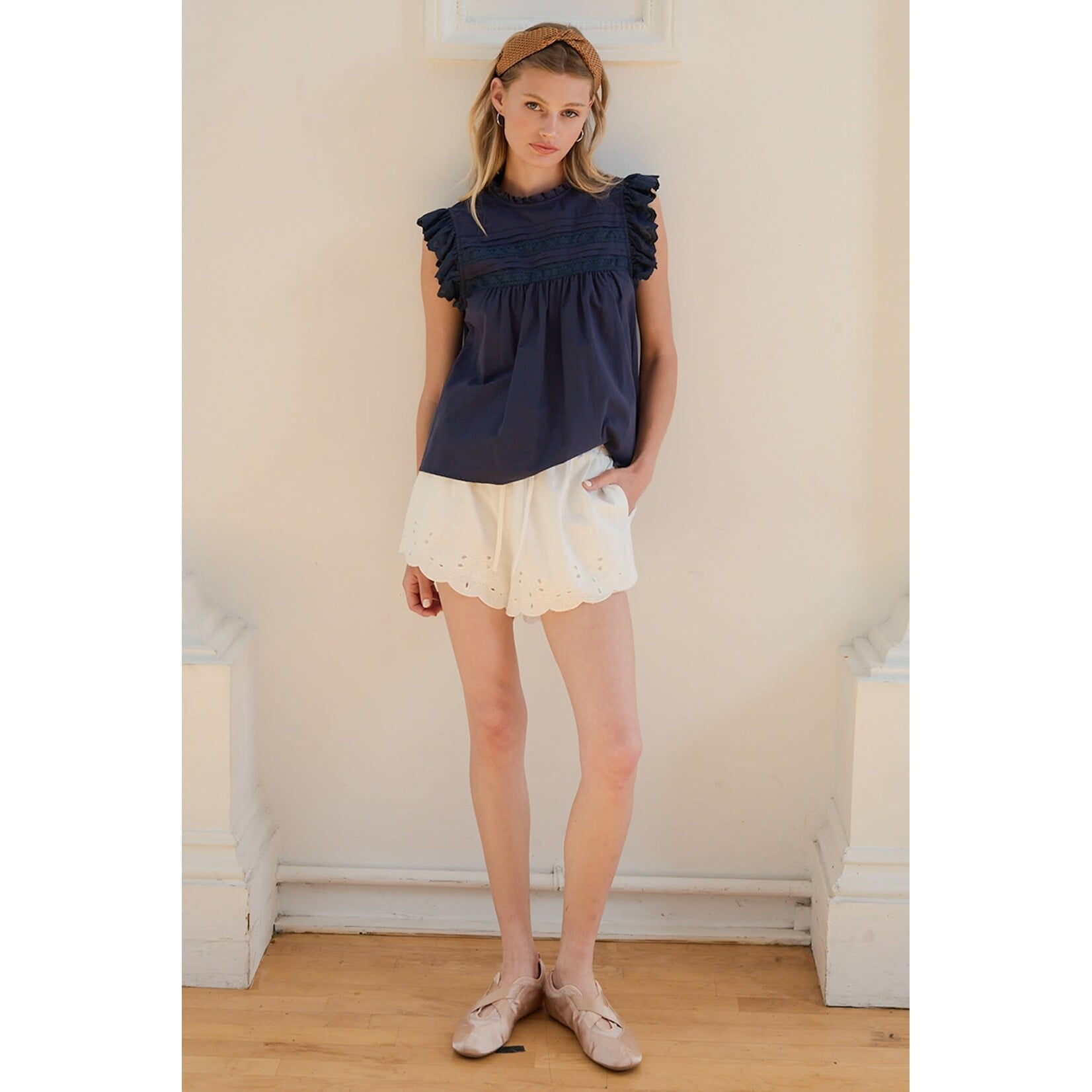 THE INDIGO BLOUSE