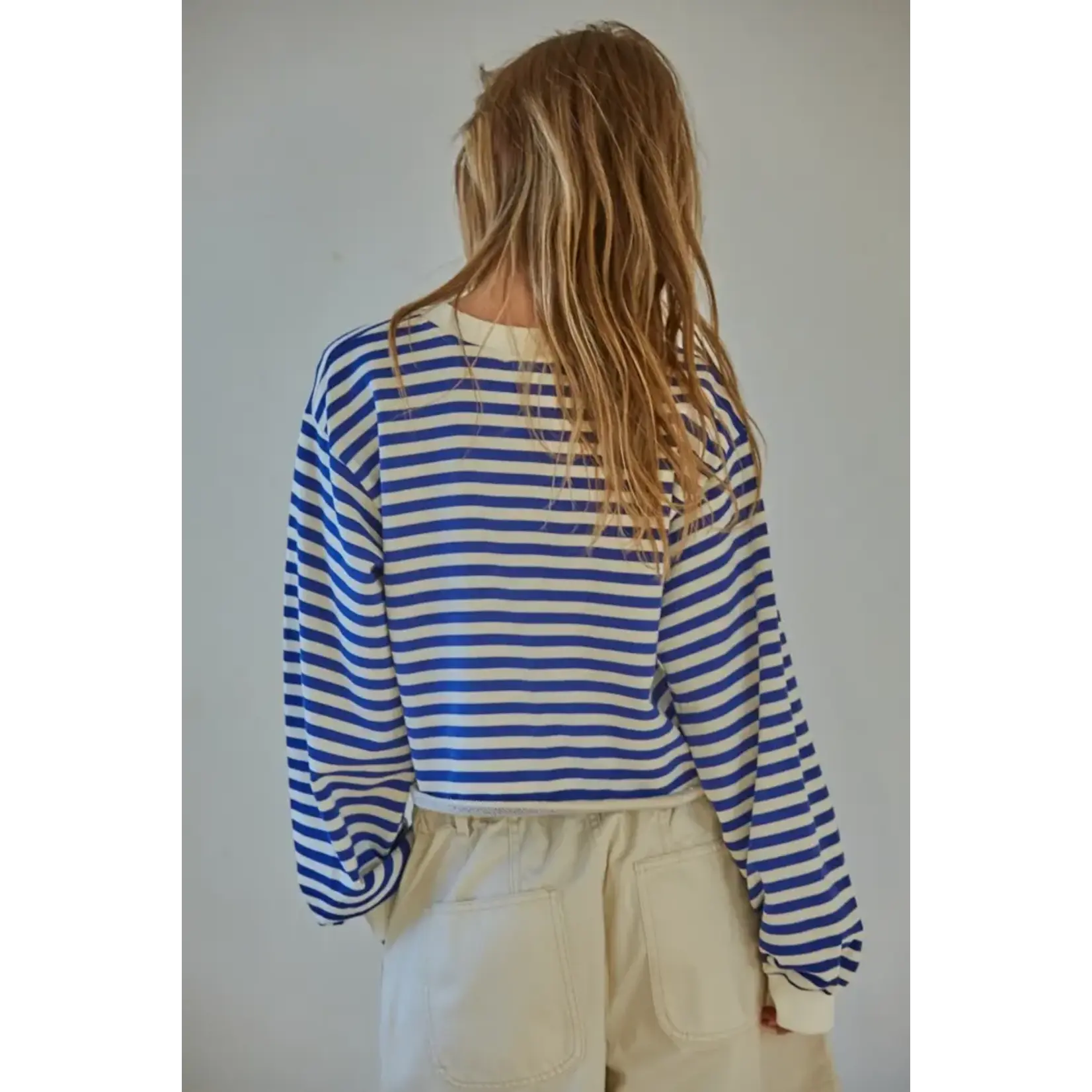 ETHAN STRIPED PULLOVER