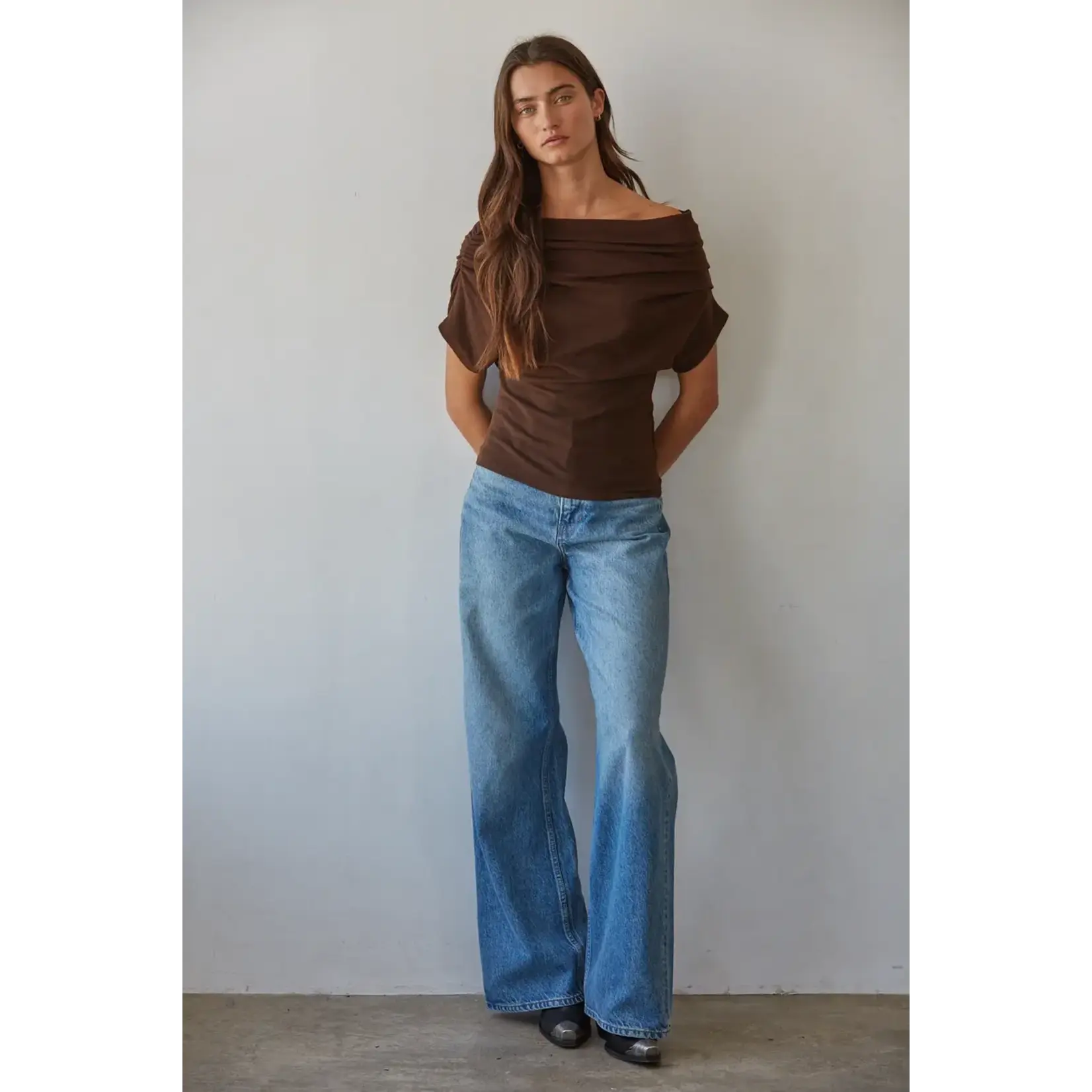 AVAILABLE IN BLACK, BROWN, AND NATURAL