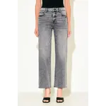 HIDDEN HIDDEN WASHED GREY CLASSIC STRAIGHT WITH CLEAN CUT HEM