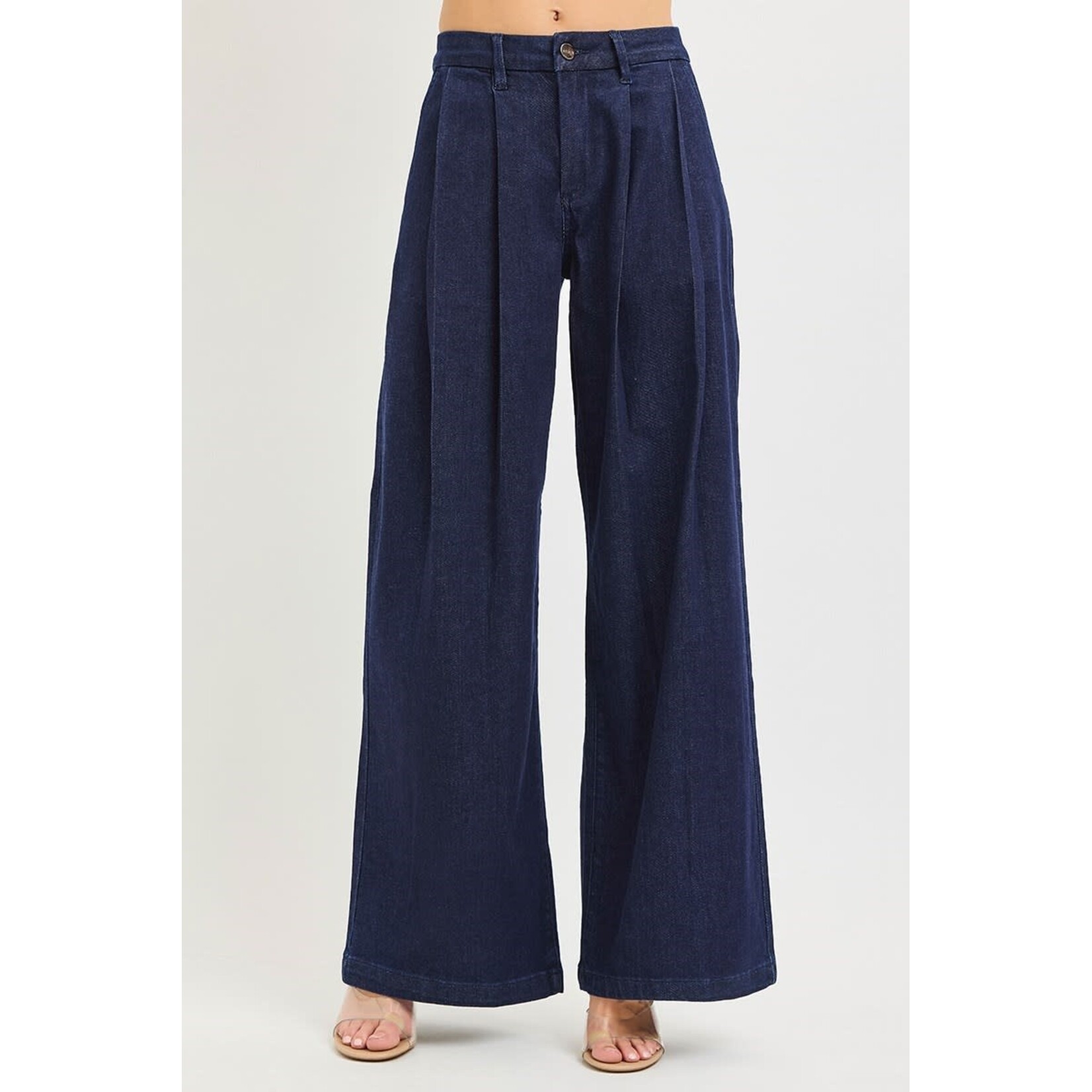RISEN RISEN SLOUCHY PALAZZO JEANS