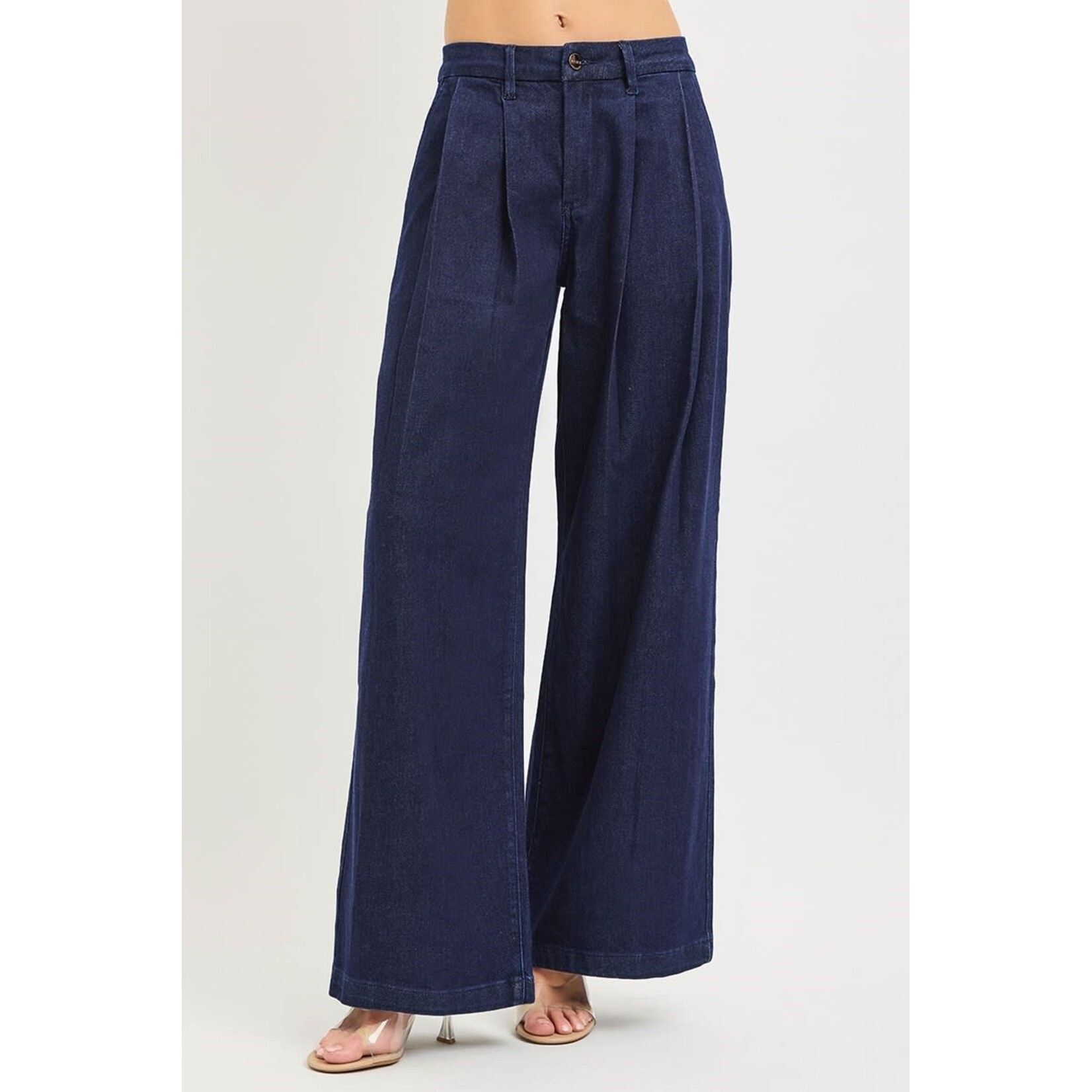 RISEN RISEN SLOUCHY PALAZZO JEANS
