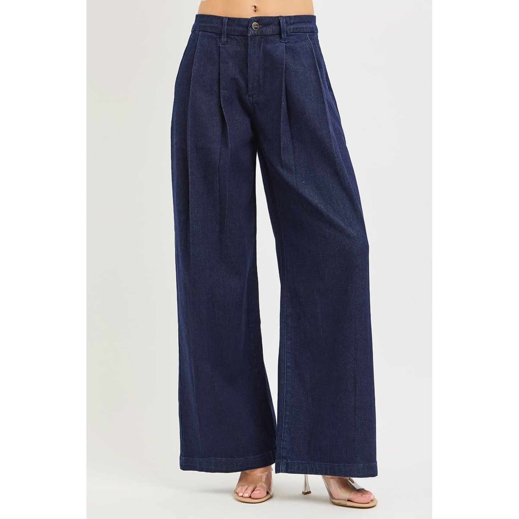 RISEN RISEN SLOUCHY PALAZZO JEANS