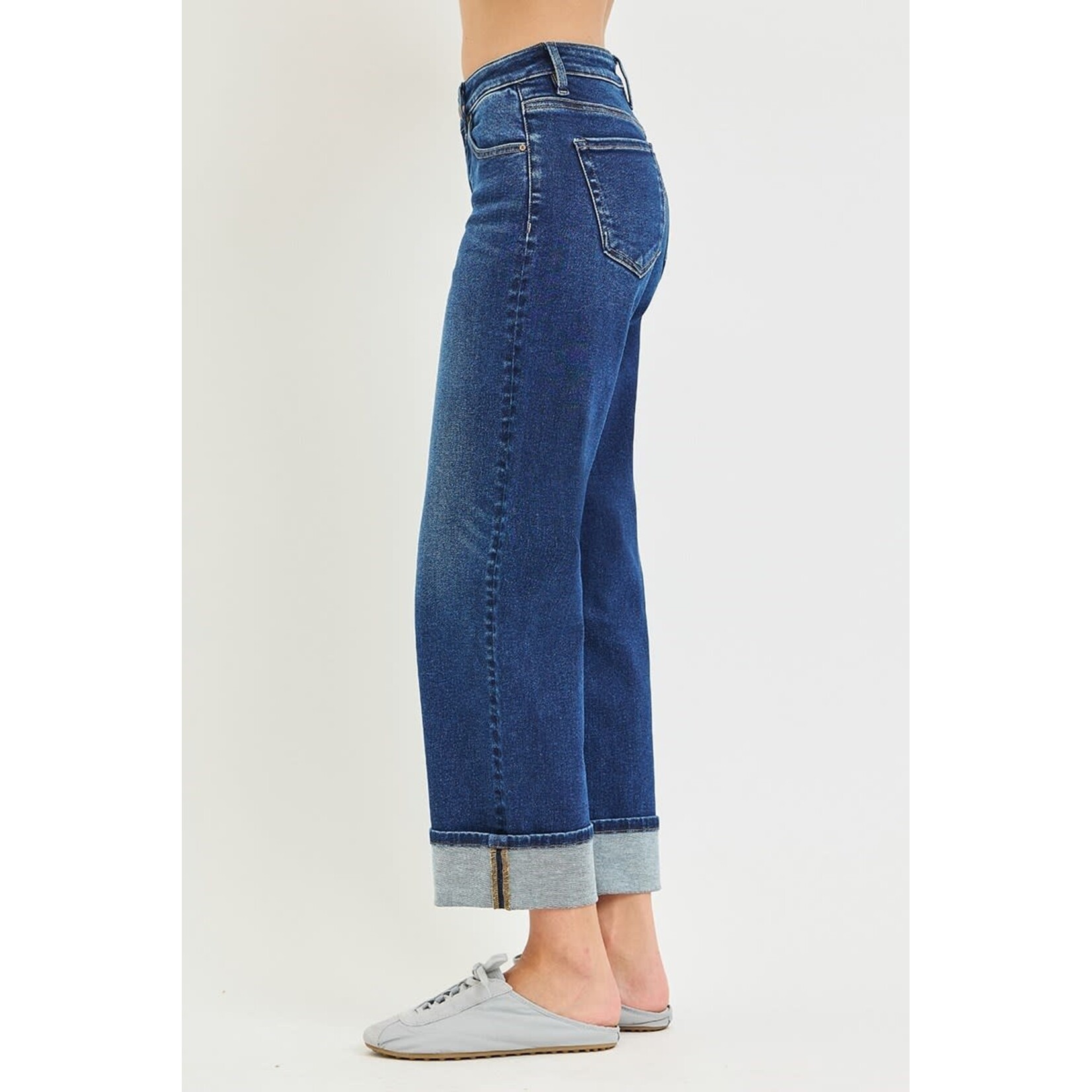 RISEN RISEN LOW RISE SLOUCHY BOYFRIEND JEANS