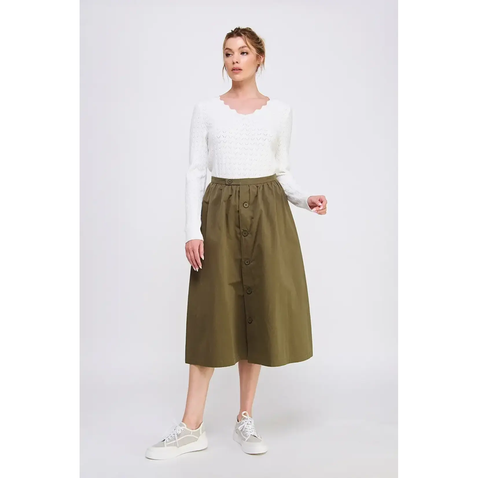 THE YIANNI MIDI SKIRT