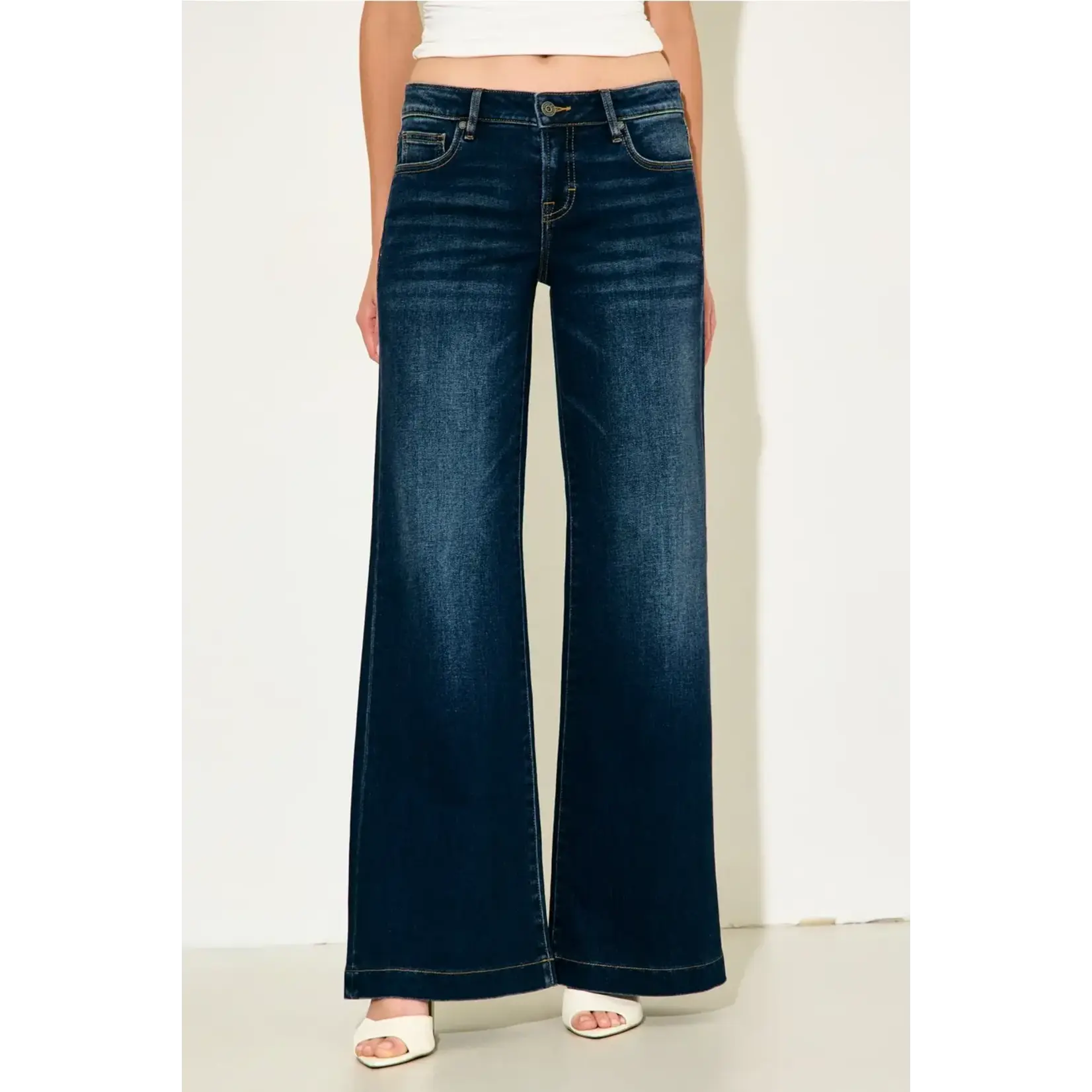 HIDDEN HIDDEN LOW RISE HAPPI COMFORT FLARE
