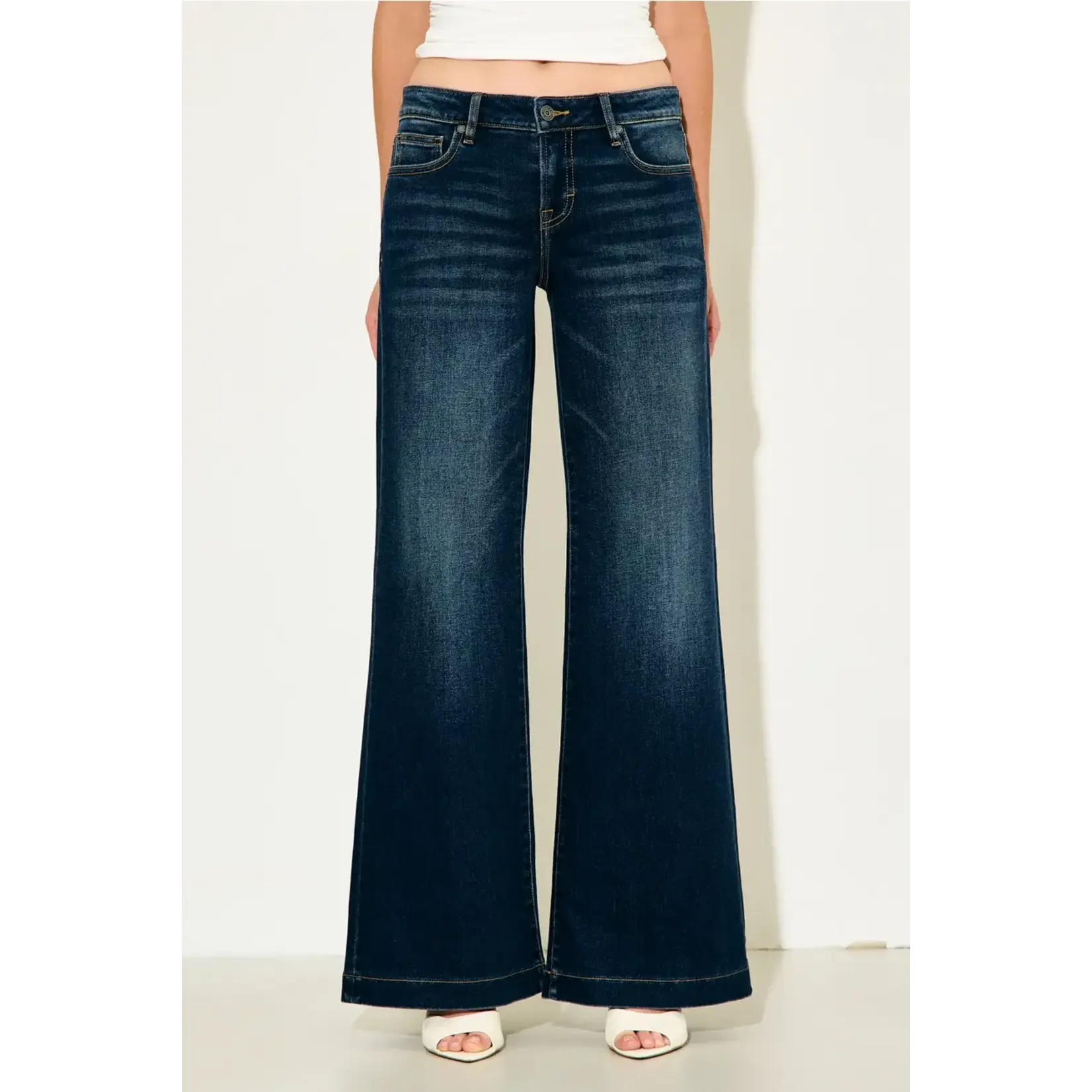 HIDDEN HIDDEN LOW RISE HAPPI COMFORT FLARE