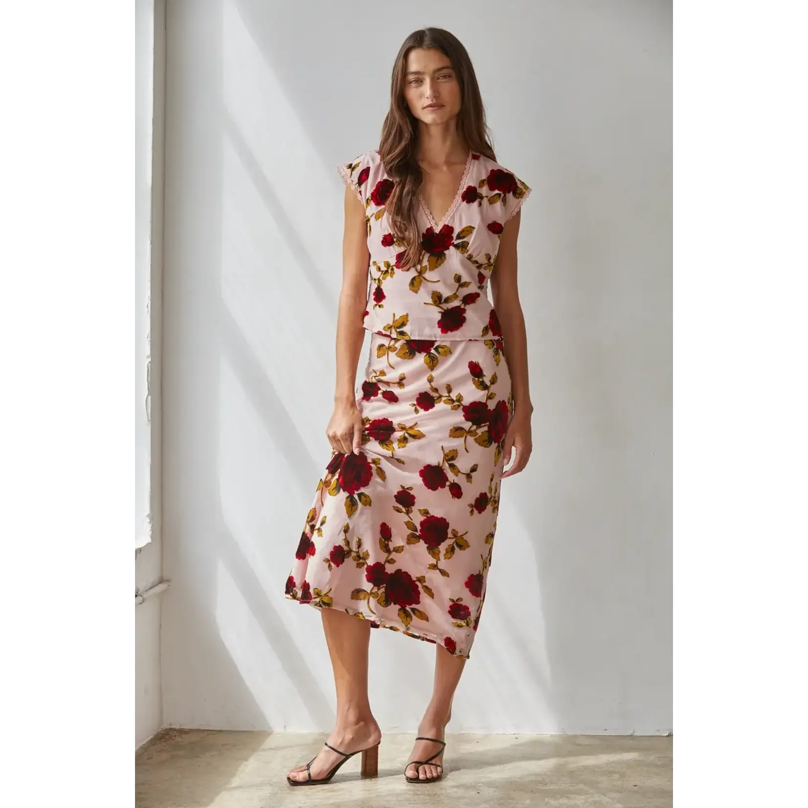 PAIRS WITH OUR ROSANN SKIRT