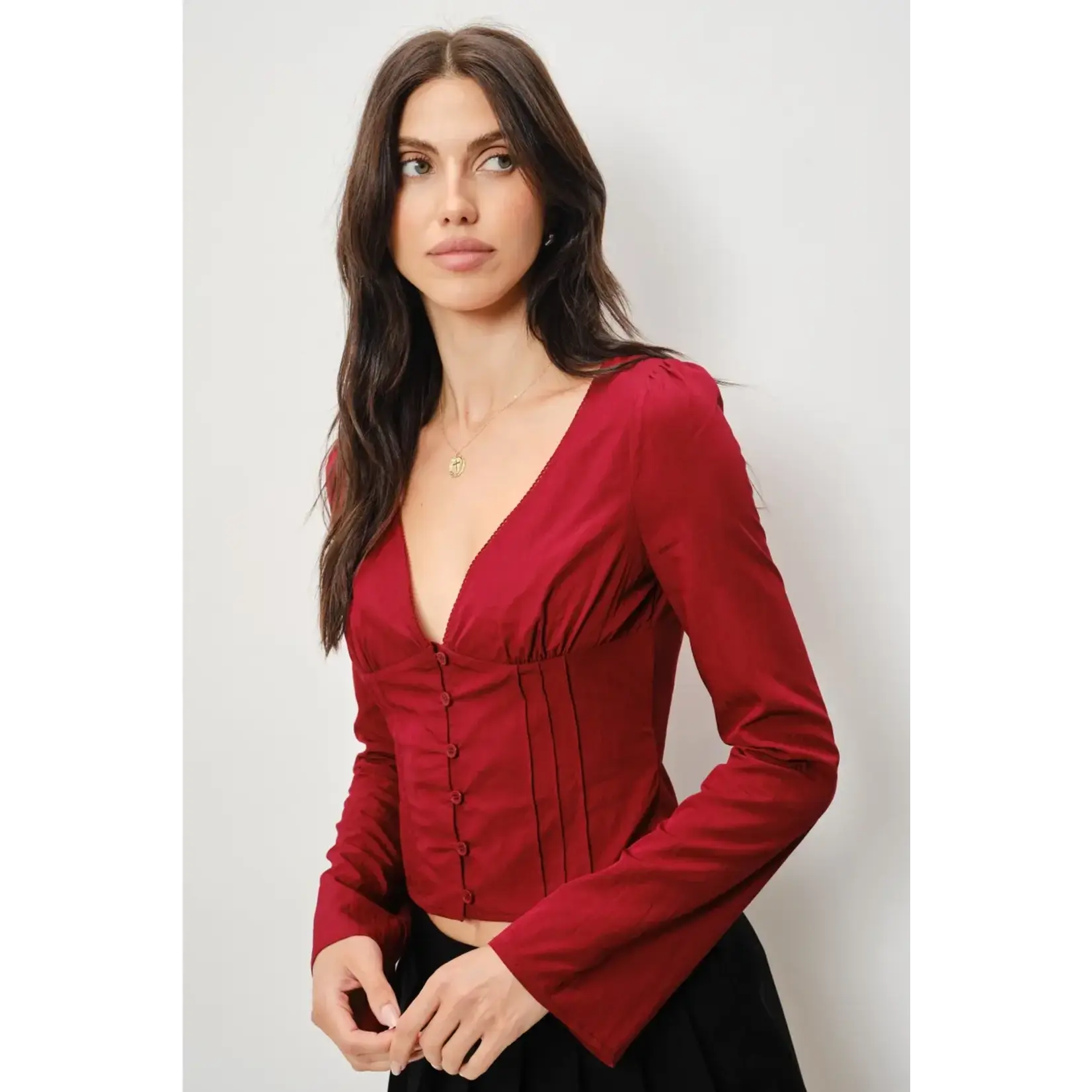 THE SAFFRON TOP