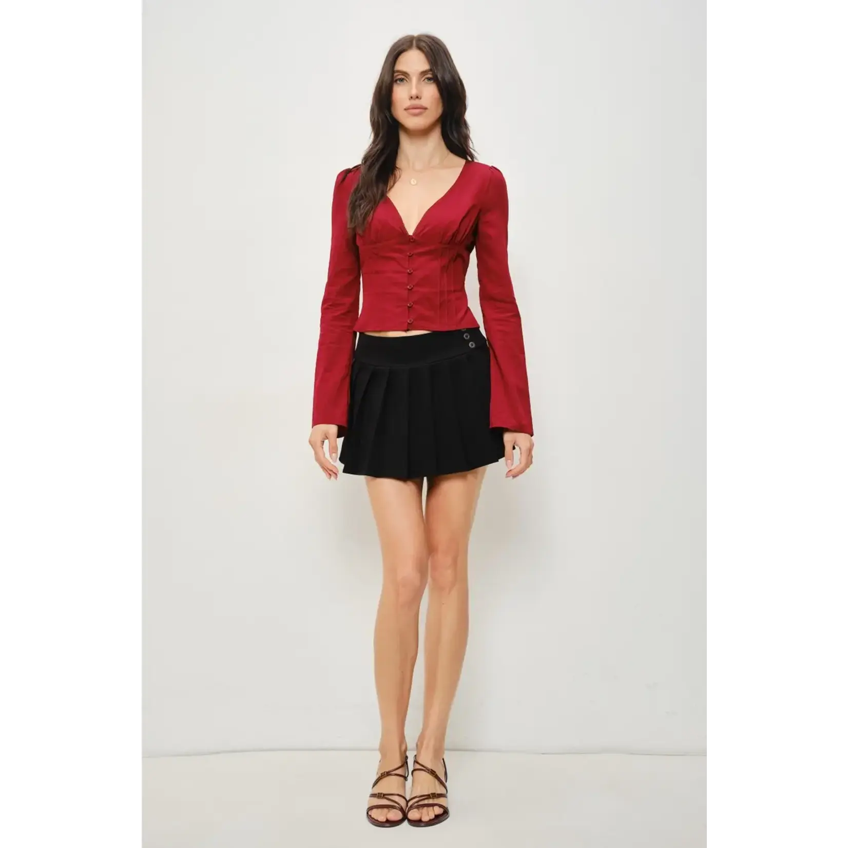 THE SAFFRON TOP