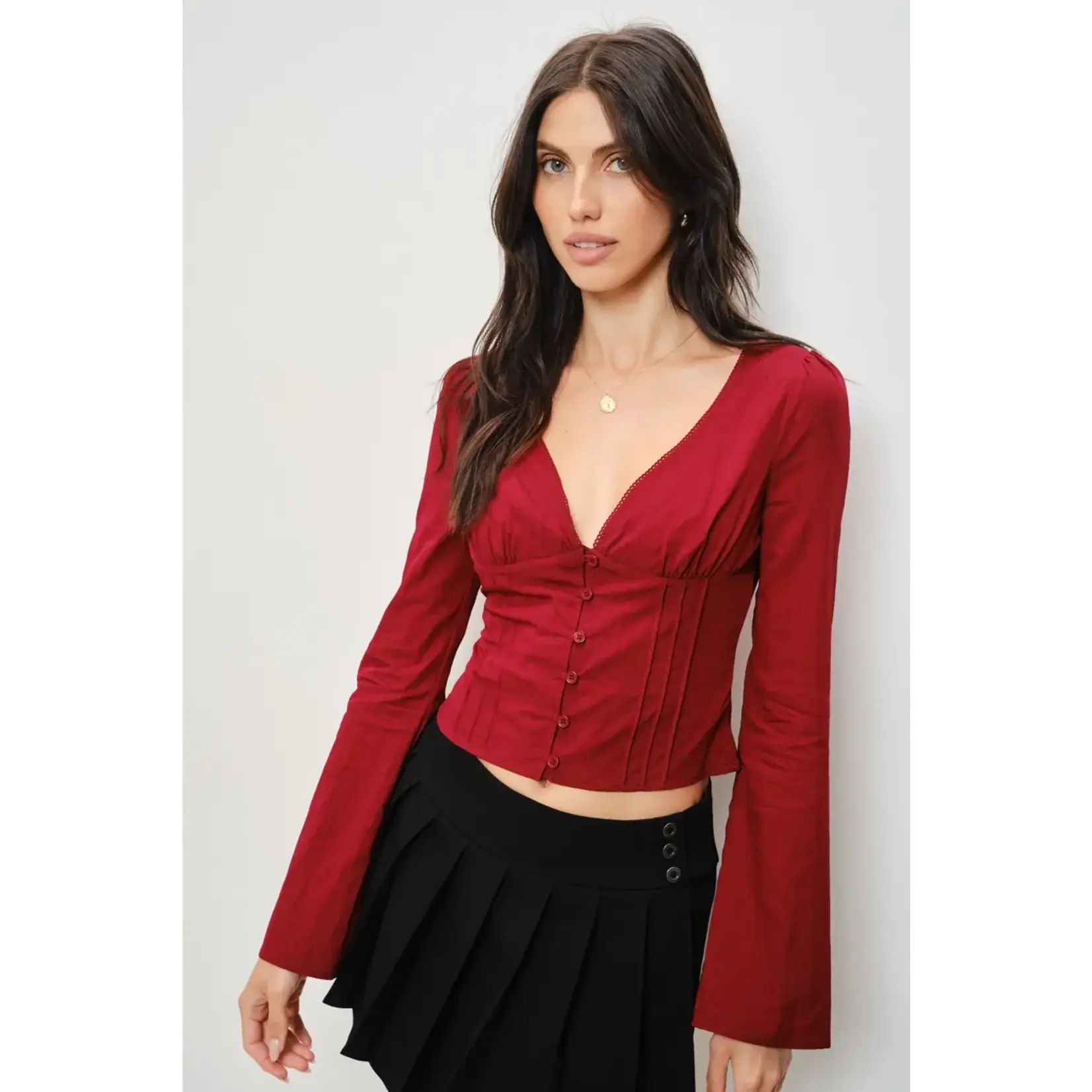 THE SAFFRON TOP