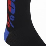 100 Percent RYTHYM Merino Wool Performance Socks Black SM/MD