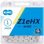 KMC, Z1eHX, Chain, Speed: 1, 1/8'', Links: 112, Silver