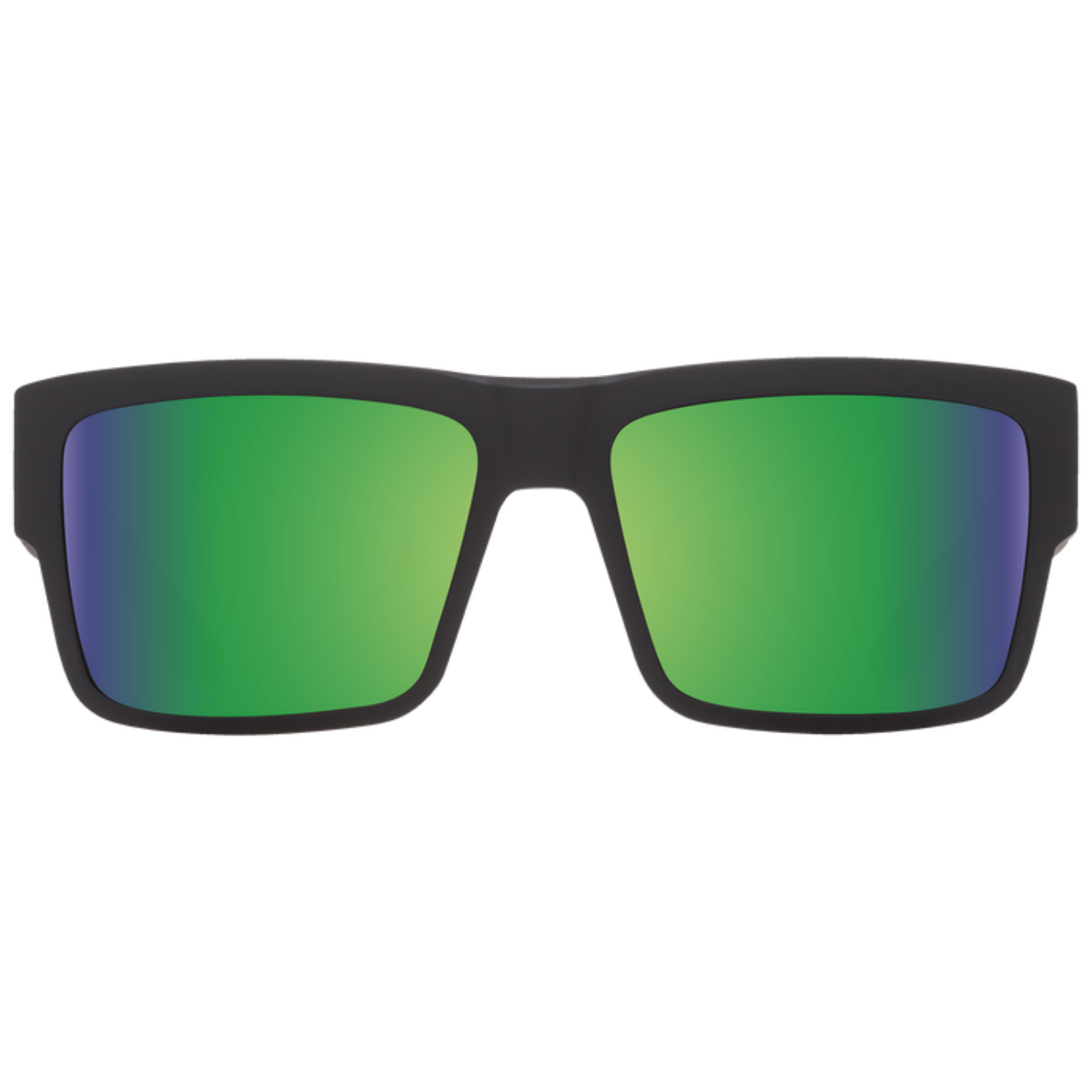 Spy Optics Cyrus Mat Blk Hpy Brz Pol W Grn Spec Mirr Classic Cycle
