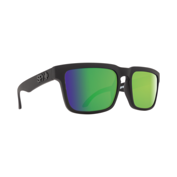 Spy Monolith Sunglasses (Mat Neon Pink / Bronze w Light Green Mirror)