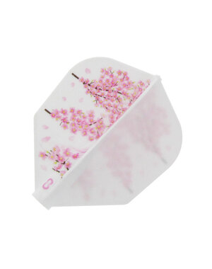 8 Flight 8 Flight Cherry Blossom Blizzard Sakurafubuki White No 6 Dart Flights