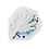 8 Flight 8 Flight Rock Paper Scissors White Shape Dart Flights
