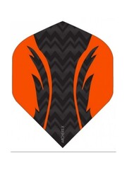 Archer Archers X Pro Black Orange Standard Dart Flights
