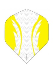 Archer Archers X Pro White Yellow Standard Dart Flights