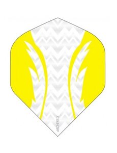 Archer Archers X Pro White Yellow Standard Dart Flights