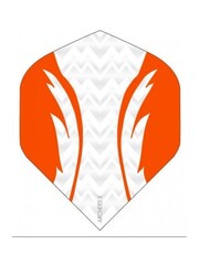 Archer Archers X Pro White Orange Standard Dart Flights