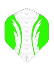 Archer Archers X Pro White Green Standard Dart Flights
