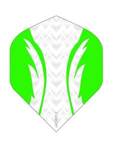 Archer Archers X Pro White Green Standard Dart Flights