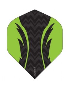 Archer Archers X Pro Black Green Standard Dart Flights