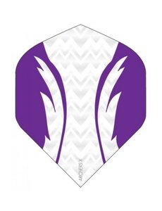 Archer Archers X Pro White Purple Standard Dart Flights