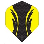 Archer Archers X Pro Black Yellow Standard Dart Flights