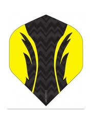 Archer Archers X Pro Black Yellow Standard Dart Flights
