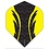 Archer Archers X Pro Black Yellow Standard Dart Flights