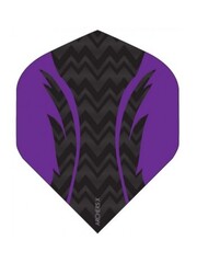 Archer Archers X Pro Black Purple Standard Dart Flights