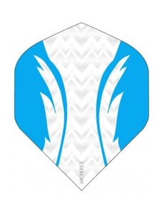 Archer Archers X Pro White Aqua Standard Dart Flights