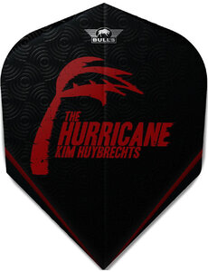 Bulls Darts Bulls Powerflite P Kim Huybrechts The Hurricane Black No.6 Dart Flights