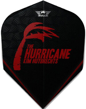 Bulls Darts Bulls Powerflite P Kim Huybrechts The Hurricane Black No.6 Dart Flights